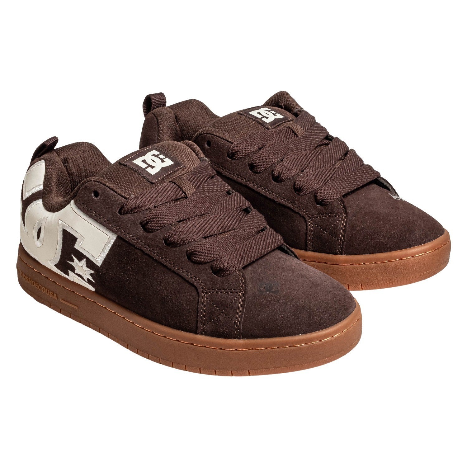 DC Court Graffik SE Skate Shoes for Men - Breathable Canvas Sneakers with Cushioned Insole (BRG) | Perfect for Skateboarding, Casual Wear & Street Fashion