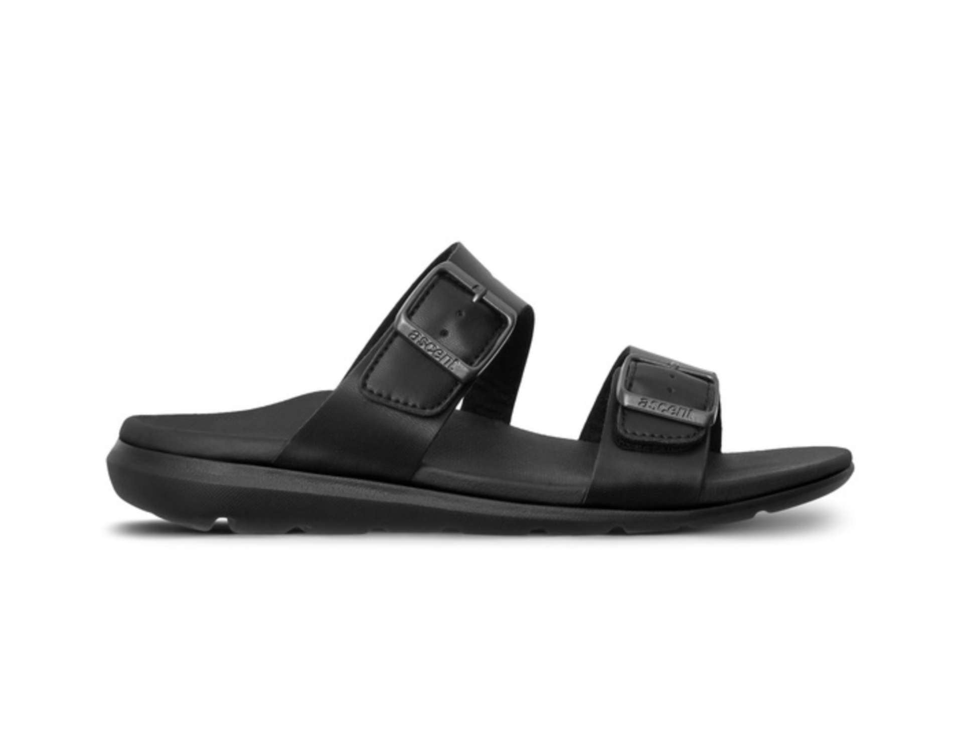 Ascent Groove Buckle Women's Fashion Sandals - Comfortable Strappy Summer Shoes for Casual Outings & Beach Vacations