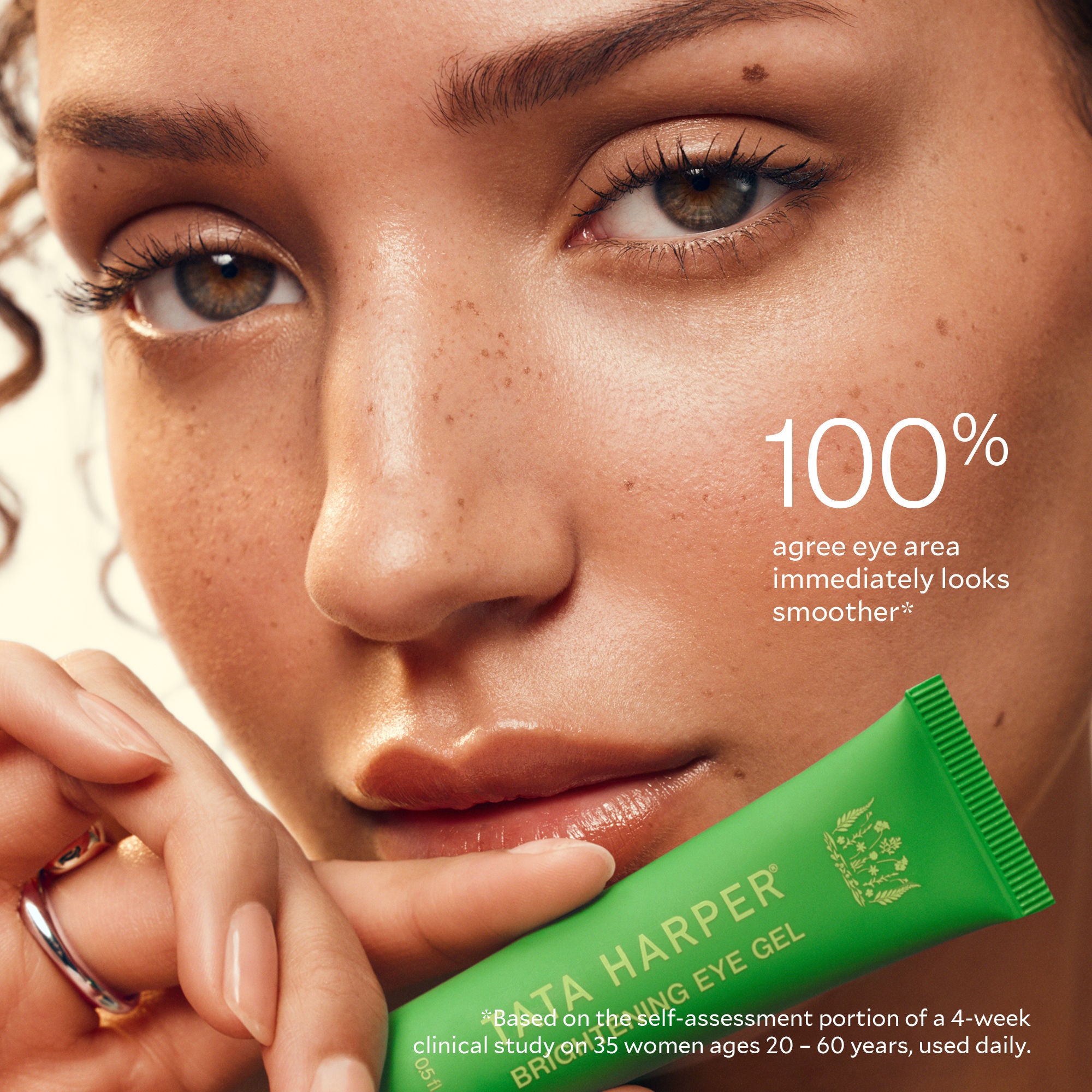Brightening Eye Gel for Dark Circles & Puffiness - Hydrating Under Eye Treatment for Women & Men - Perfect for Morning & Night Skincare Routine