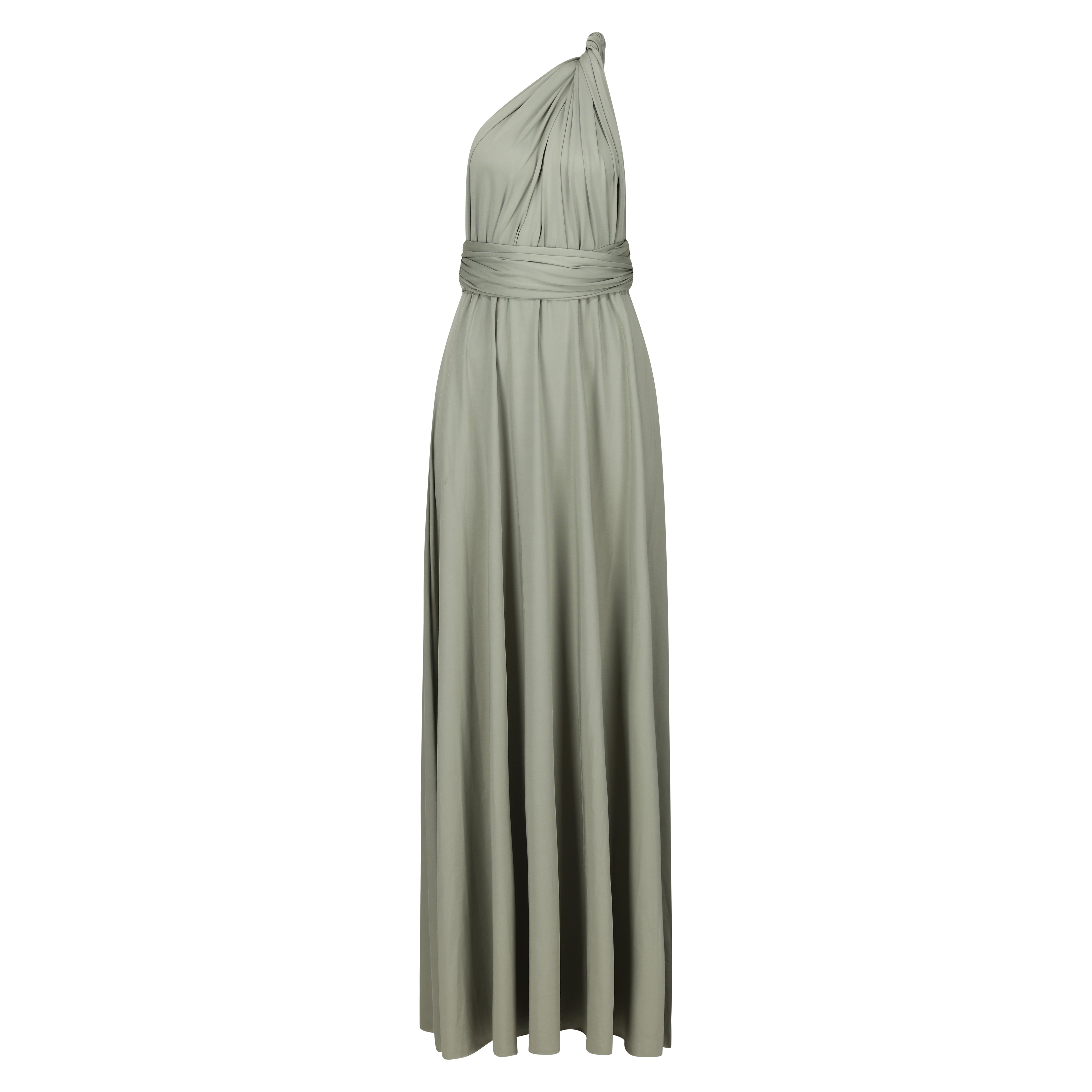 Classic Jersey Multiway Stretchy Comfortable Wrap Dress - Perfect for Casual Wear, Work, and Special Occasions