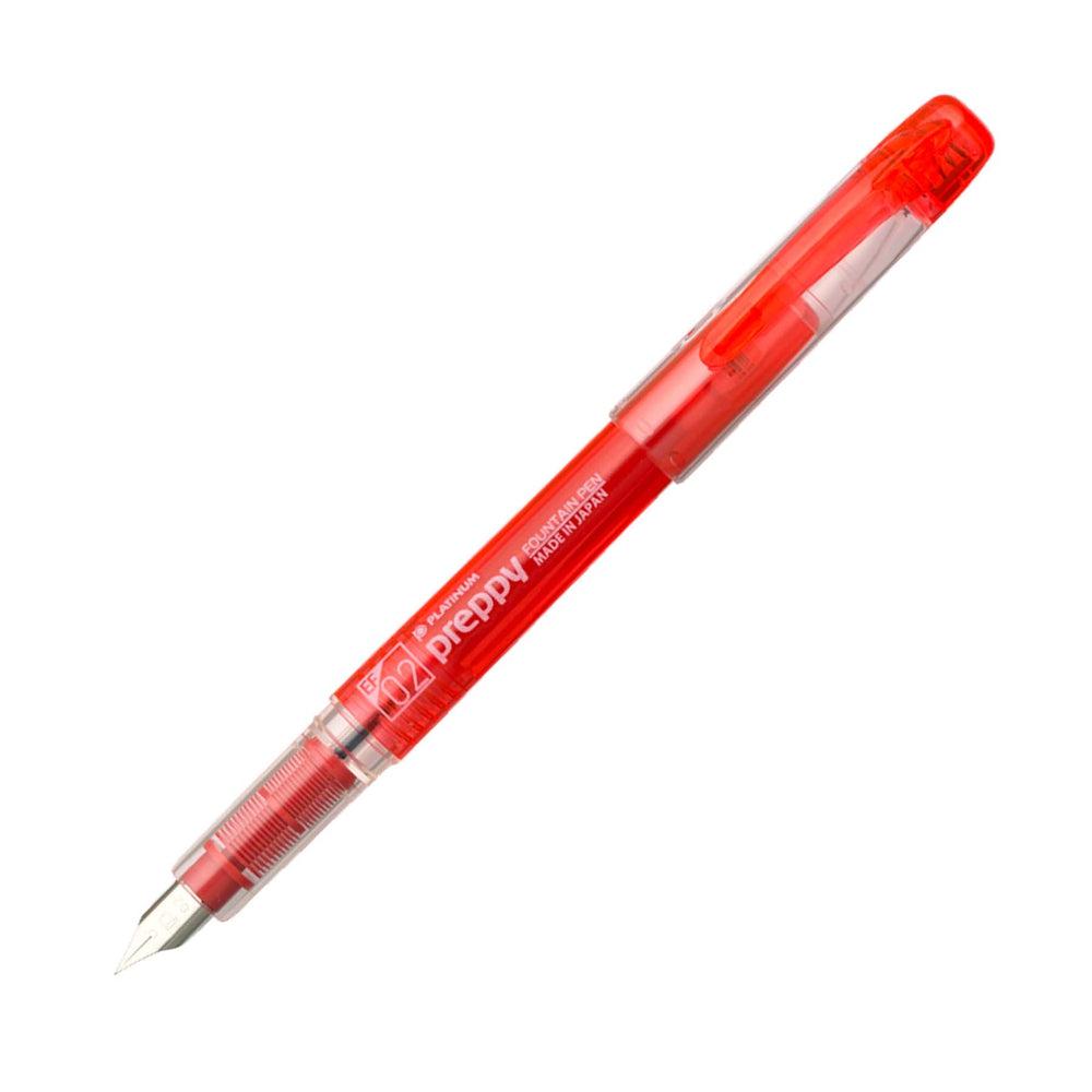 Premium Platinum Preppy Fountain Pen - Smooth Writing Fine Nib for Calligraphy, Note Taking & Gift Giving - Ideal for Students, Professionals & Pen Enthusiasts