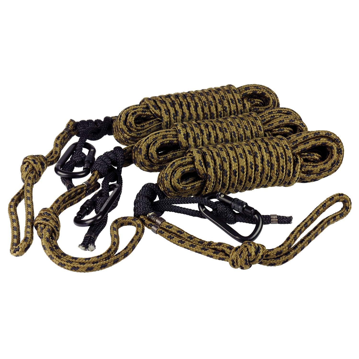 Hunter Safety System Non-Reflective Lifeline - Tree Stand Safety Harness for Hunting | Fall Protection Gear for Tree Stand Hunters | Perfect for Bow Hunting and Rifle Hunting in Wooded Areas