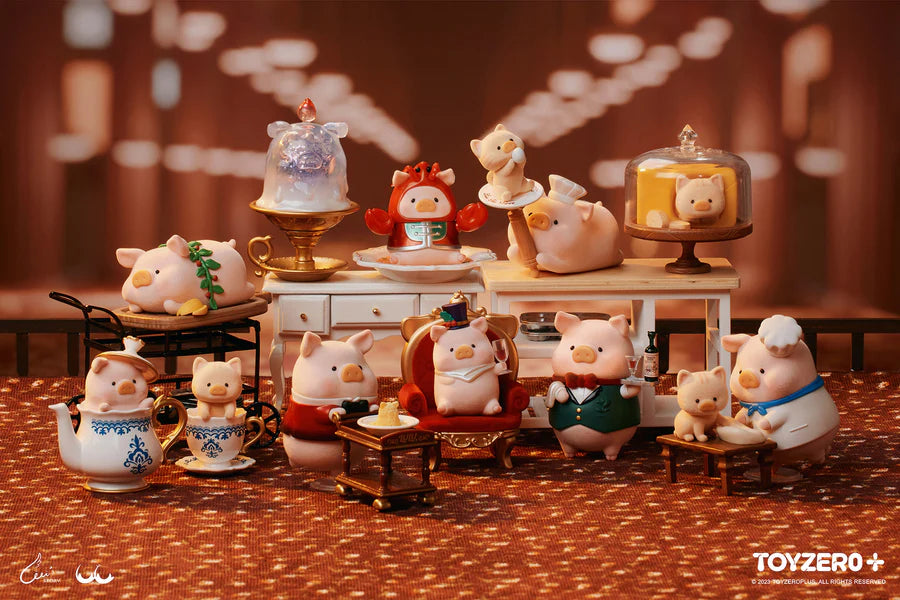 LULU the Piggy Pigchelin Restaurant Blind Box Series - Cute Collectible Toy for Kids & Adults - Perfect for Home Decor, Office Display, and Gift Giving