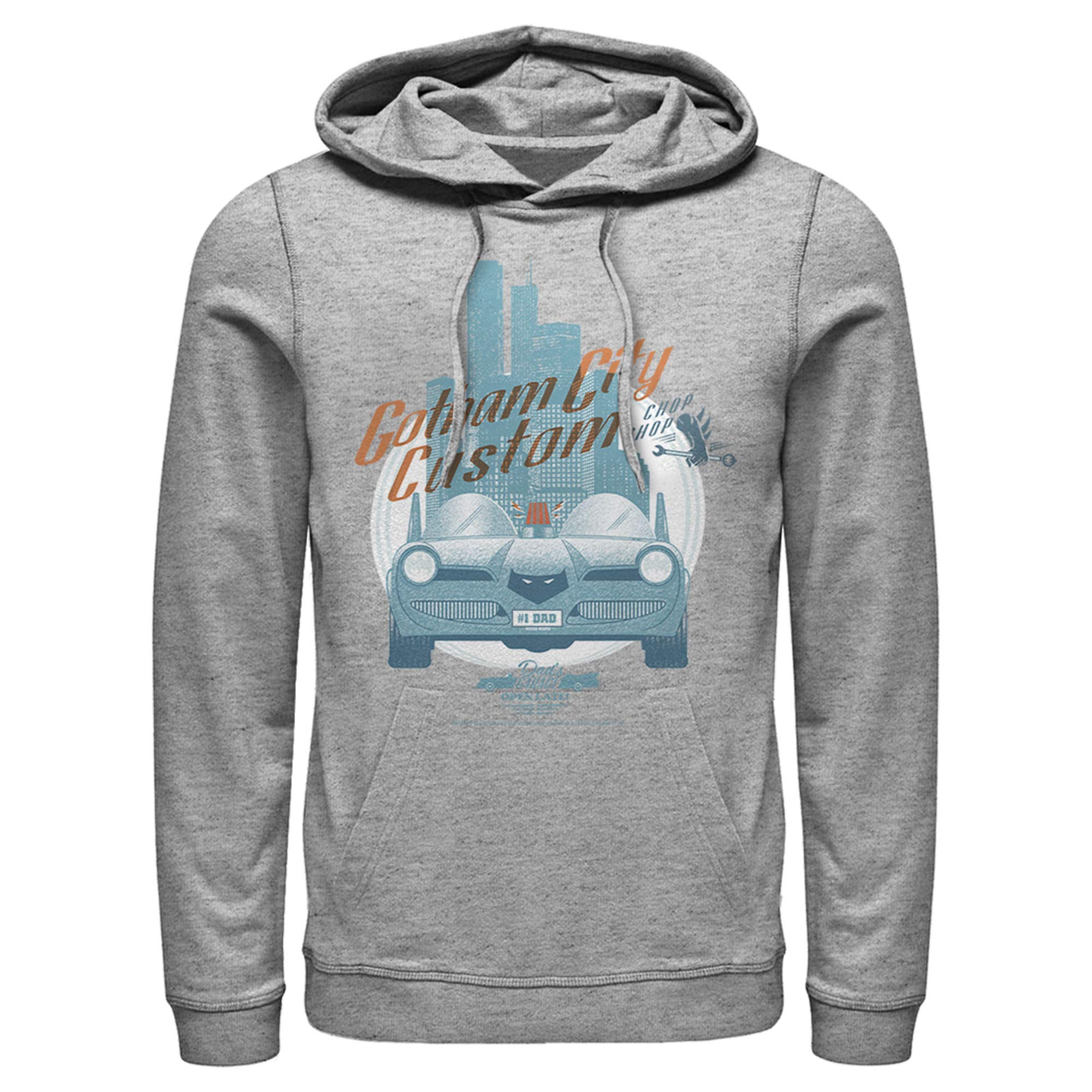 Batman Hoodie for Men - Batmobile Pullover for Cosplay & Gifts