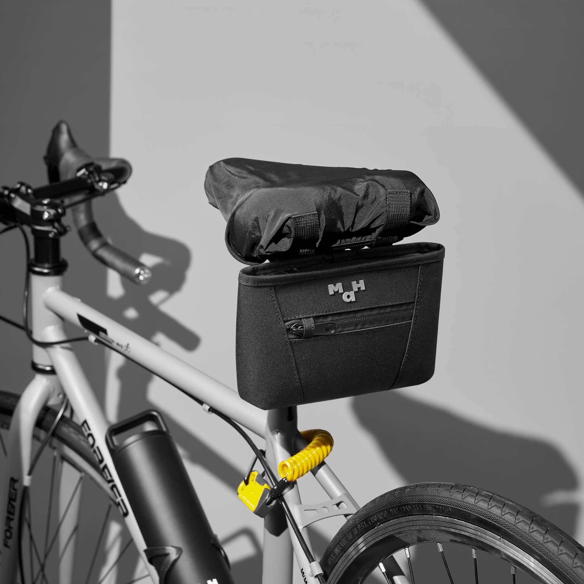 Loop Seat Bag for Bikes - Waterproof Urban Cycling Saddle Bag with Reflective Strip - Perfect for Commuting, Road & City Bikes