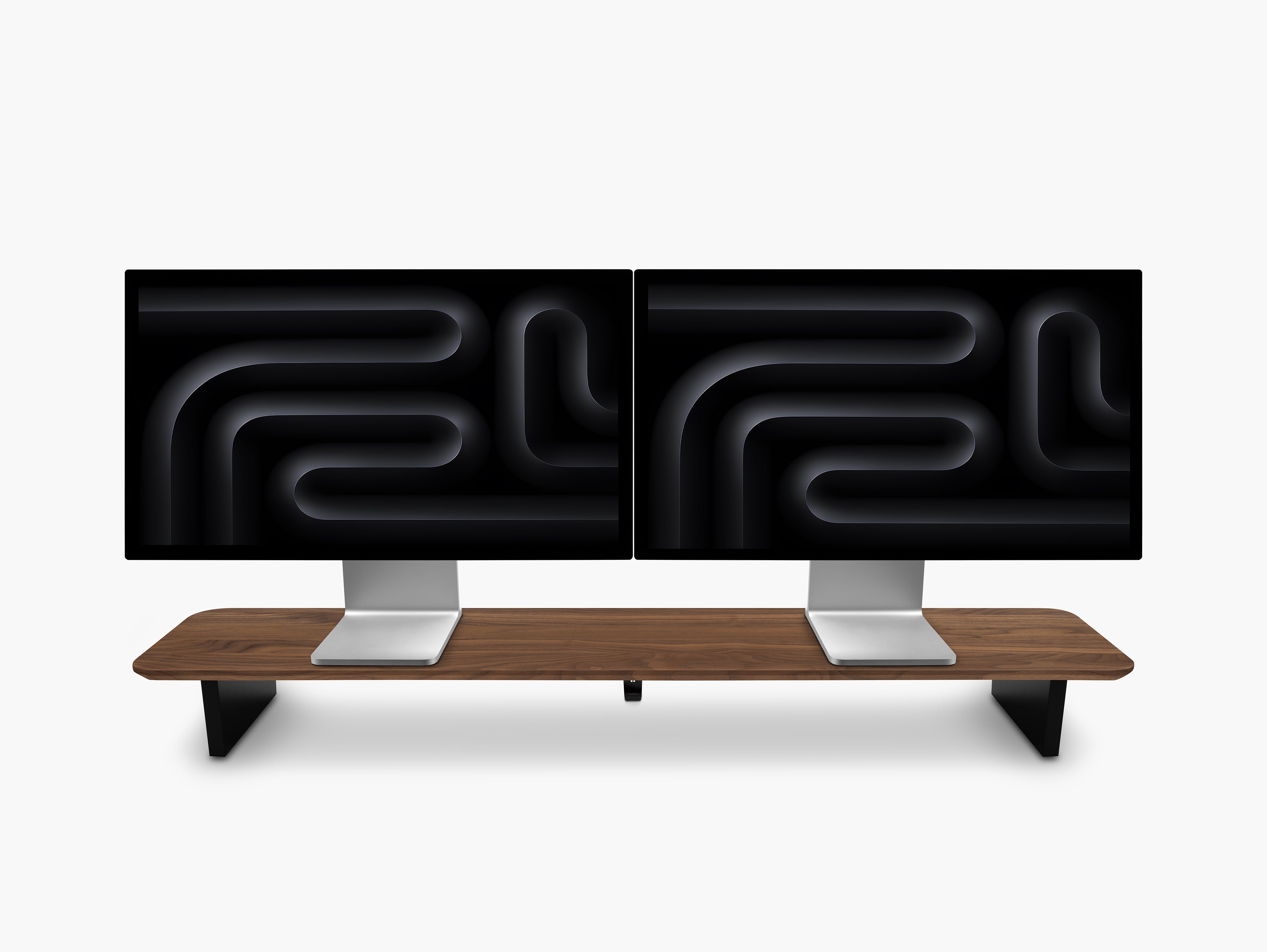 Premium Solid Wood Cockpit Monitor Stand for Flight Simulators - Ergonomic Setup for Enhanced Gaming & Workstation Comfort