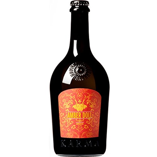 Amber Karma Craft Beer Doll - 75cl | Handmade Collectible Figurine for Beer Lovers, Unique Home Bar Decor & Gift for Men - Perfect for Man Caves, Brewery Themed Parties, Beer Collections & Gifts for Beer Enthusiasts | Great for Home Bars, Birthday Presents & Themed Events | Ideal for Beer Tasting Nights, Game Room Decor & Holiday Gifts for Him | Perfect for Home Decor, Beer Lover Gifts, Bar Accessories, and Special Occasions