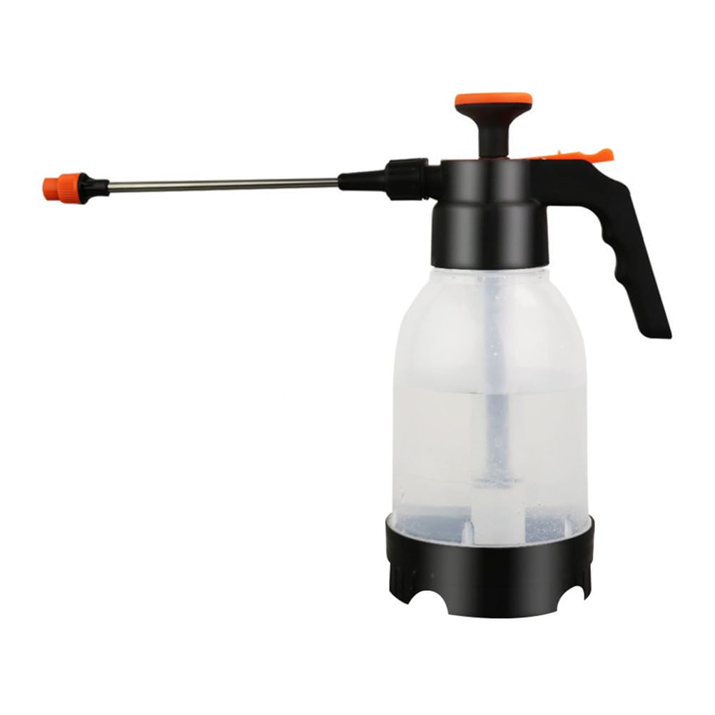 Yardwe 1pc Manual Water Pump Sprayer - Portable Pressure Spray Bottle for Plants, Flowers, Car Wash, Gardening & Cleaning | Fine Mist Refillable Plastic Watering Can for Indoor/Outdoor Use