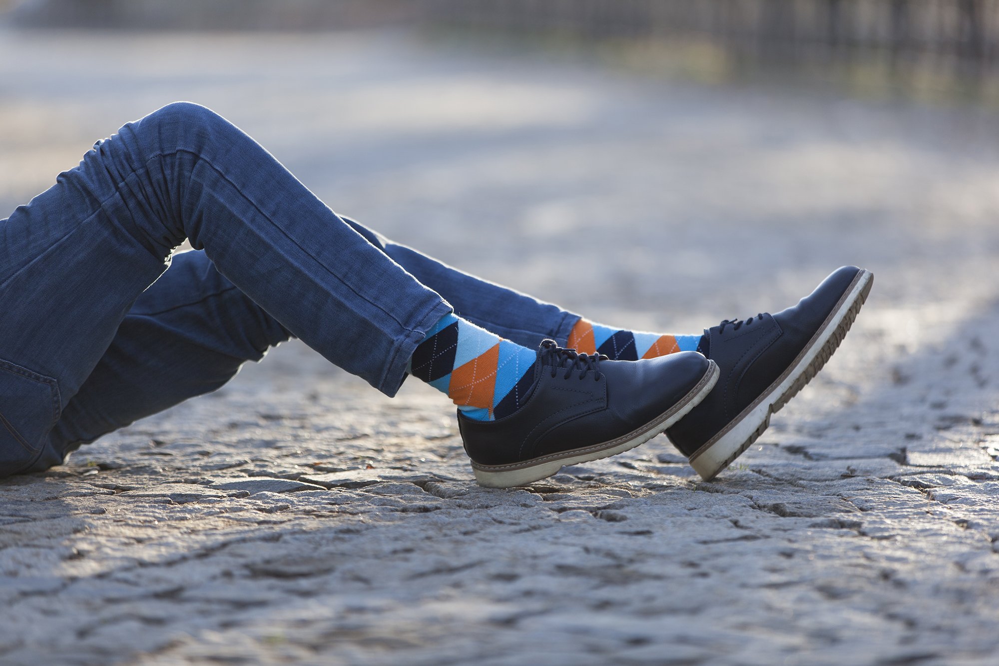 Men's 5-Pack Luxury Colorful Cotton Novelty Dress Socks Gift Set - Fun & Stylish Casual & Formal Socks for Work, Parties & Gifting