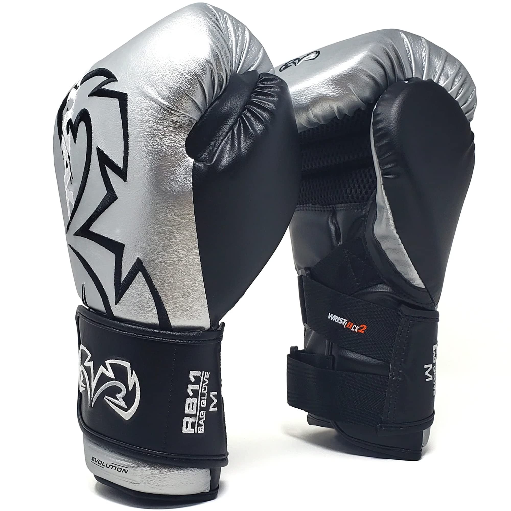 RIVAL RB11 Evolution Boxing Heavy Bag Gloves - High-Density Power-Transmitting Foam & Microfiber Outer - Perfect for Training, Sparring & MMA Workouts