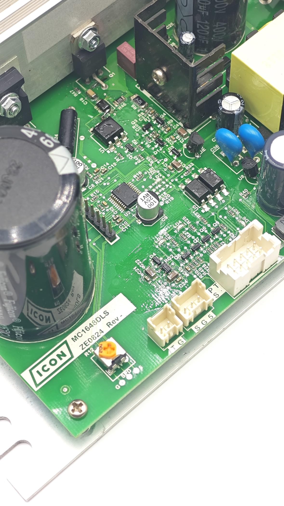 Nordic Track Treadmill Motor Controller 50W - MC1648DLS 406077 Replacement Part with White Connectors | Compatible with Nordic Track Treadmills | Perfect for Home Gym Repairs & Maintenance