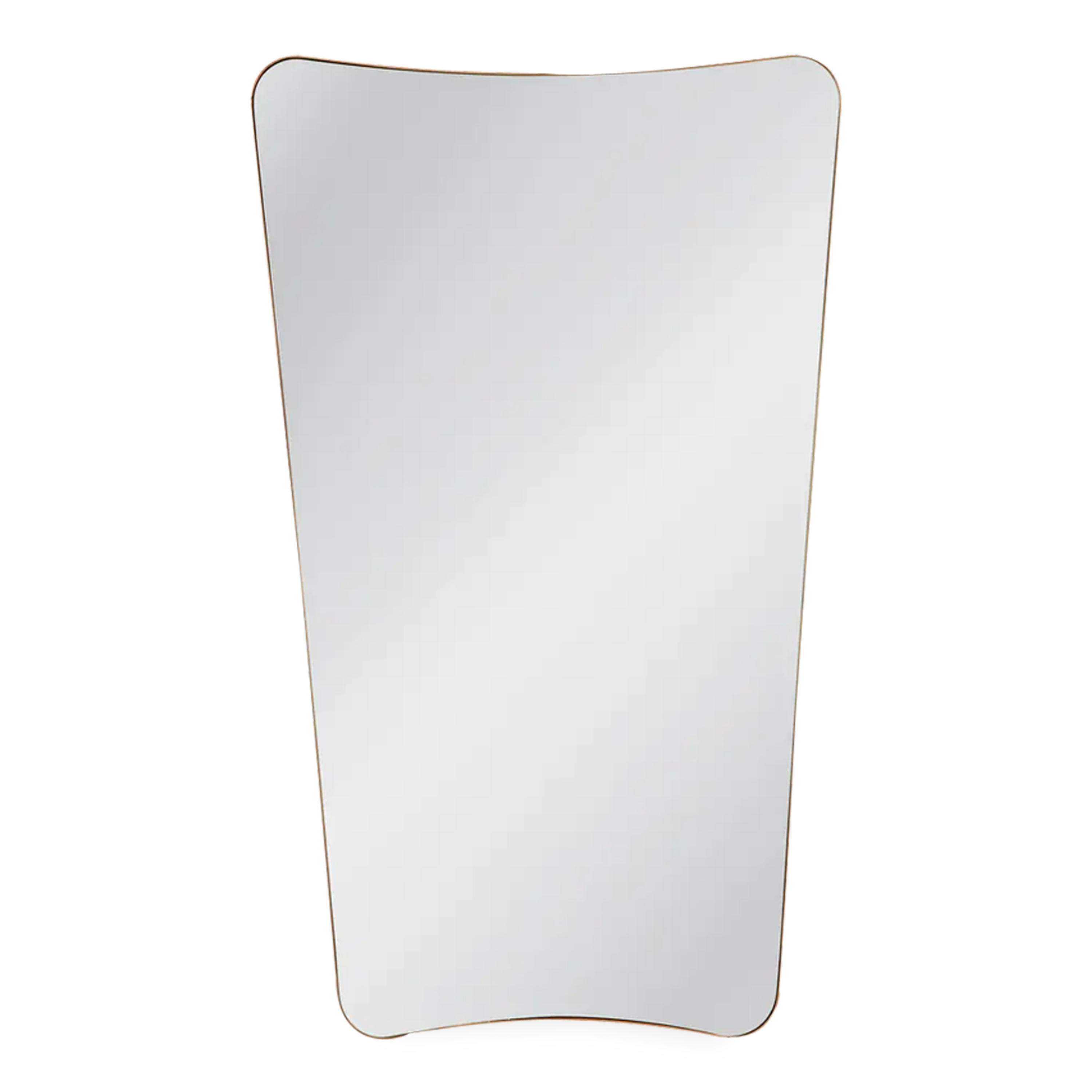 Elegant Crown Wall Mirror - Vintage Gold Frame Full Length Mirror for Bedroom, Living Room & Entryway - Perfect for Home Decor & Vanity Dressing