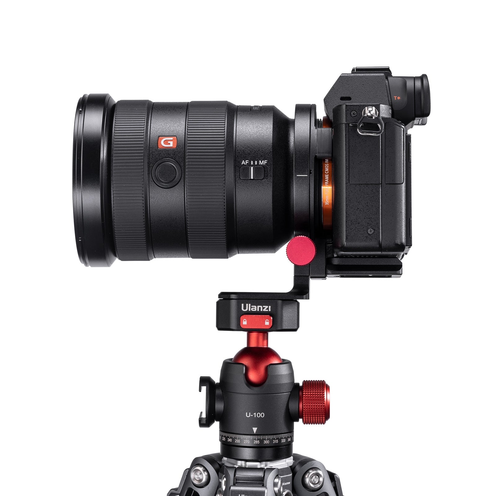 Ulanzi S63 Quick Release Rotatable Claw Mount Plate Kit - Horizontal to Vertical Camera Mount for DSLR, Mirrorless, Action Cameras | Perfect for Vlogging, Photography, and Video Shooting