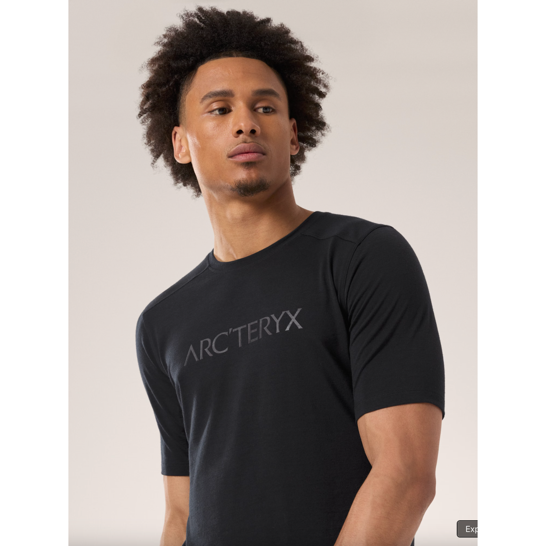Arc'teryx Men's Ionia Merino Wool Short Sleeve Shirt with Logo - Breathable & Odor-Resistant Base Layer for Hiking, Camping & Outdoor Adventures