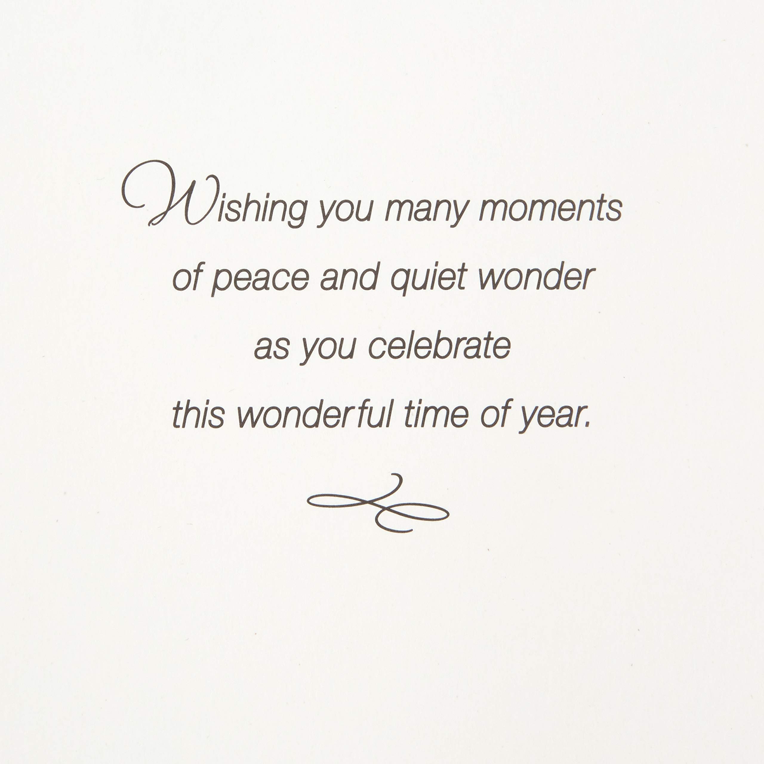 Hallmark Boxed Christmas Cards - Moments of Peace (16 Greeting Cards with 17 Envelopes) | Holiday Greetings, Seasonal Wishes & Festive Correspondence for Family & Friends