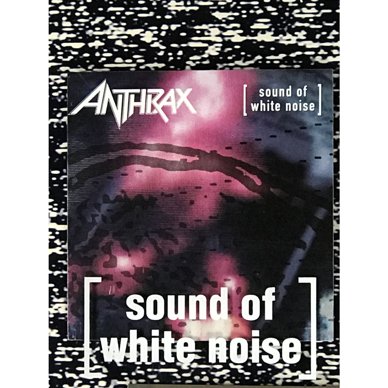 Anthrax Sound of White Noise RIAA Gold Album Award - Certified Music Collectible for Fans & Memorabilia Enthusiasts | Perfect for Display, Gifts & Rock Music Collections