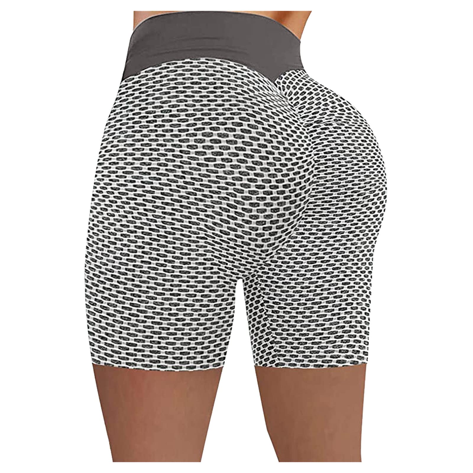 Women's High Waist Biker Shorts - Gym, Yoga & Running Workout