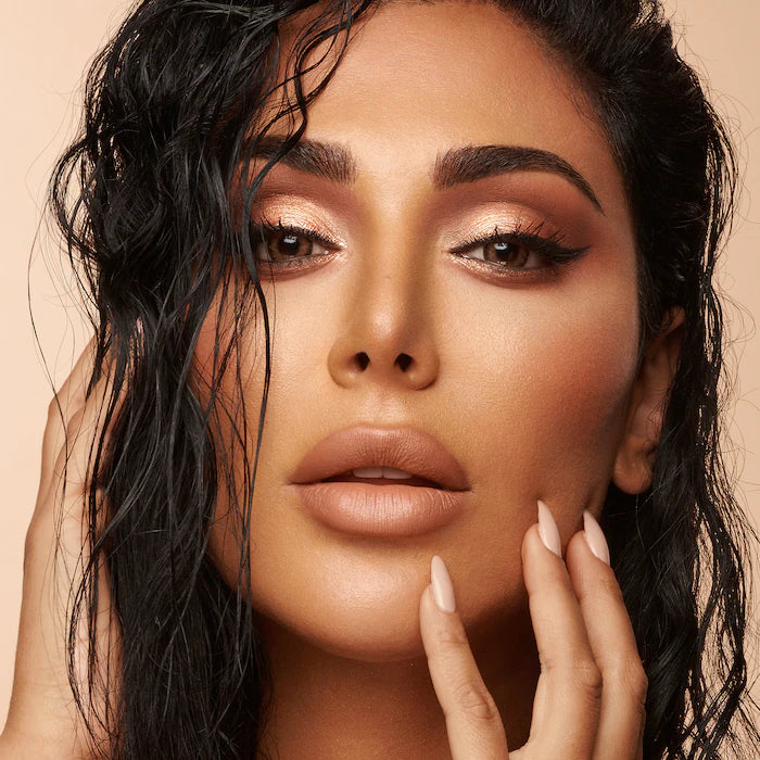 Huda Beauty Nude Obsessions Eyeshadow Palette - Neutral Matte & Shimmer Shades for Everyday Makeup & Special Occasions