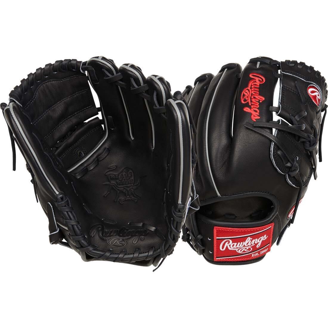 Rawlings Heart of the Hide 12 Inch Infield & Pitchers Baseball Glove RPROT206 9B - Premium Leather Mitt for Baseball Players, Practice & Game Use