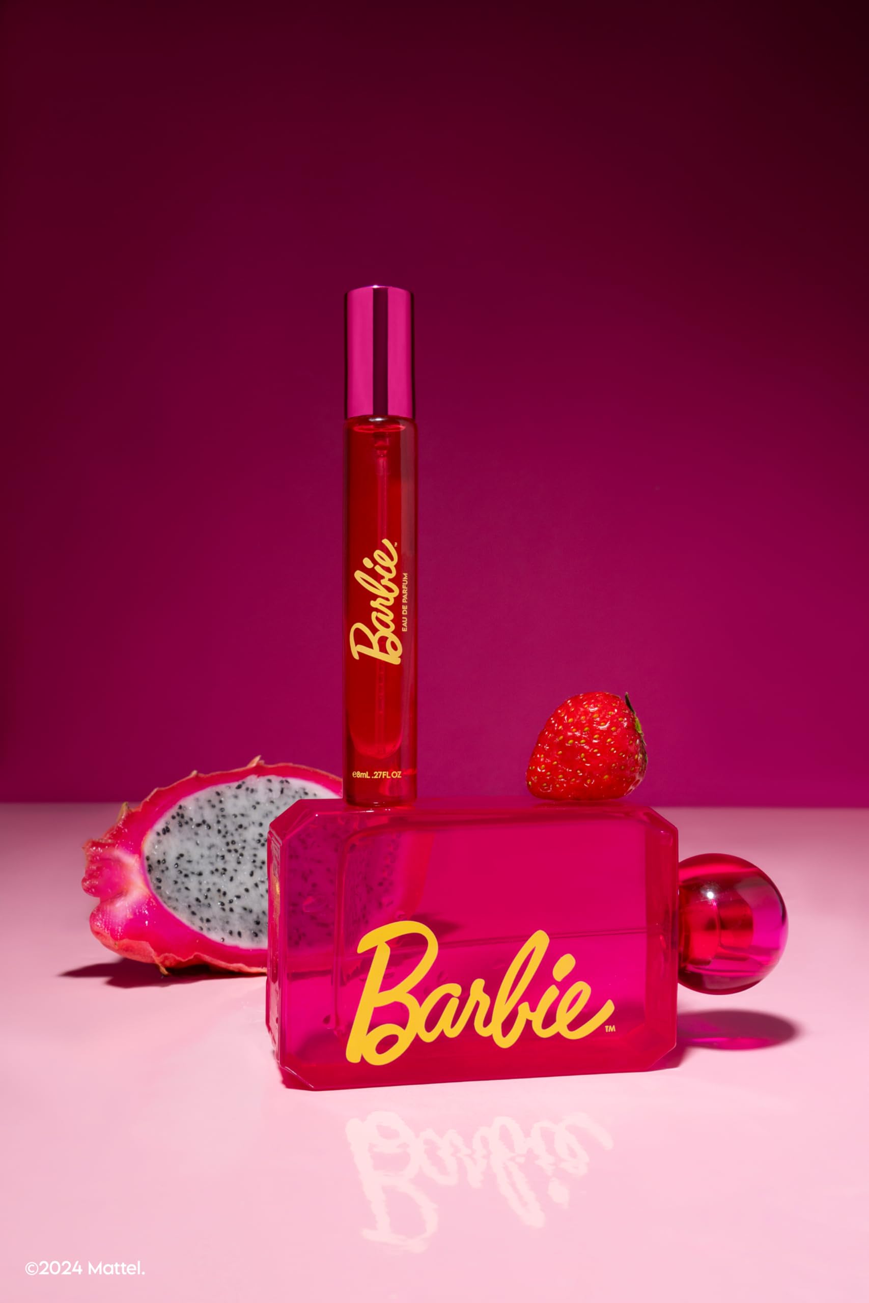 Barbie Perfume Gift Set - 100ml Bottle & 8ml Travel Spray for Women | Birthday, Anniversary & Holiday Present | Perfect for Travel, Parties & Everyday Use