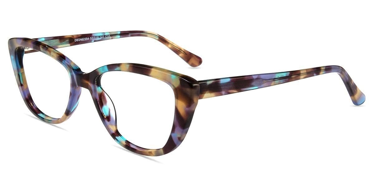 Firmoo Blue Light Blocking Glasses for Women - Vintage Cat Eye TR90 Frame Computer Reading Glasses with Magnification - Perfect for Office Work, Screen Time & Digital Eye Strain Relief