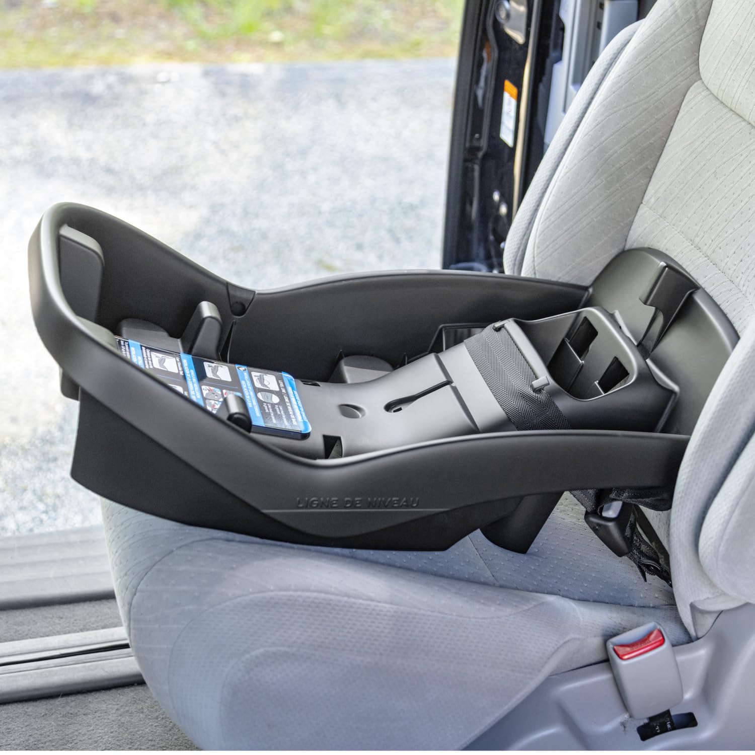 NurtureMax Infant Car Seat Base - Safe & Comfortable Baby Car Seat Base for Newborns to Toddlers (Black) | Easy Installation for Cars, Travel & Daily Use