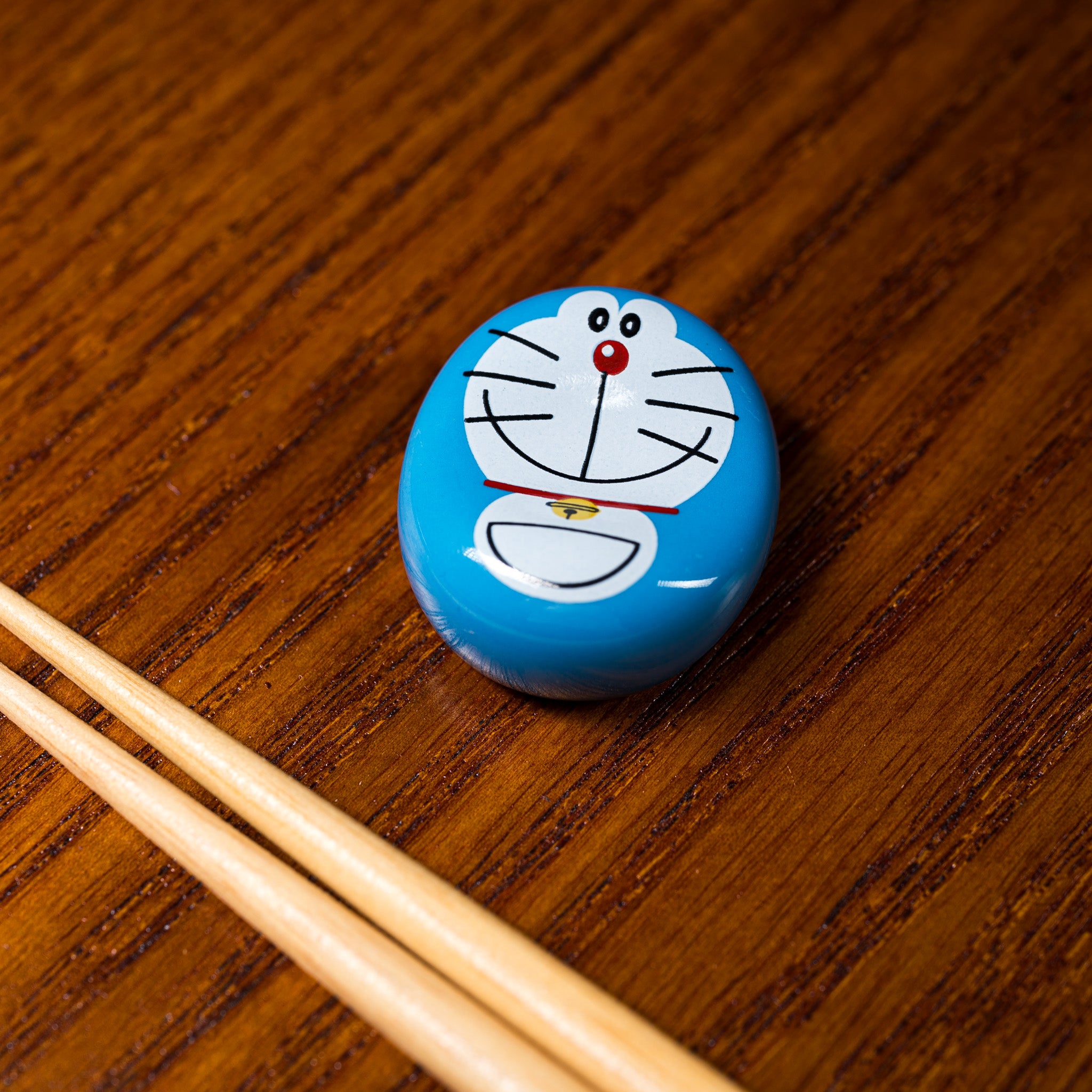 Doraemon Dorami Chan Single Chopstick Rest - Cute Anime Chopstick Holder for Sushi, Noodles & Asian Dining - Perfect for Home, Restaurant and Japanese Food Lovers