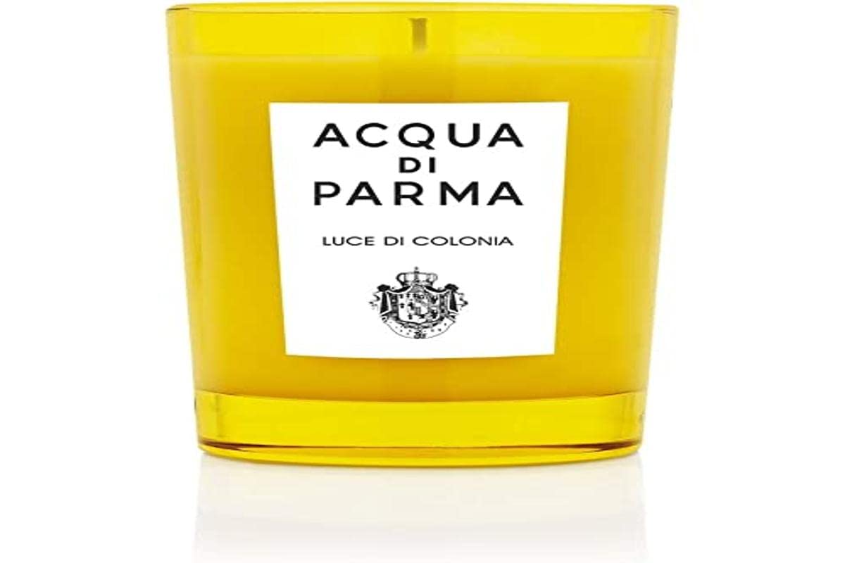 Acqua di Parma LUCE DI Colonia Luxury Scented Candle 200g - Elegant Home Fragrance for Living Room, Bedroom & Bathroom Decor