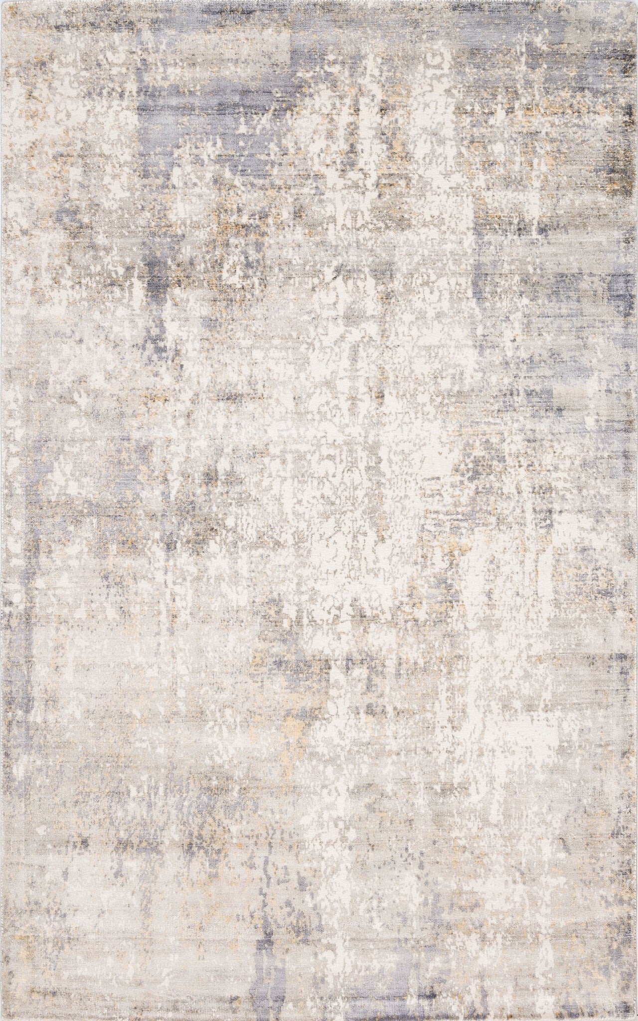 Allure Hand-Loomed Viscose Yellow Area Rug - Soft & Durable for Living Room, Bedroom, or Nursery Decor