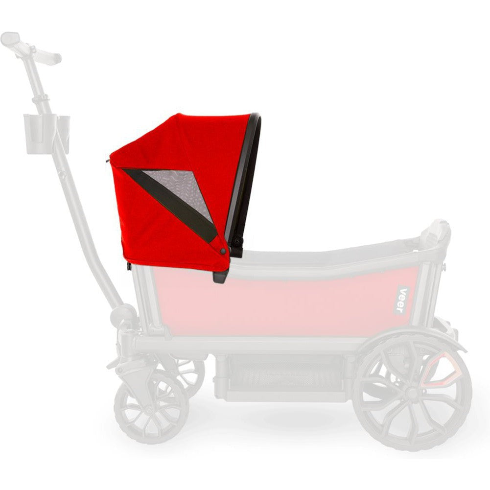 Veer Cruiser Custom Retractable Canopy - UV Protection Sun Shade for Strollers, Bikes & Outdoor Activities - Perfect for Beach, Park and Family Outings