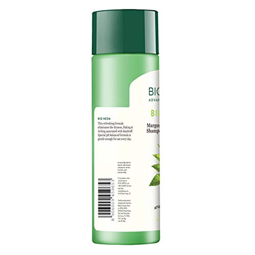 Biotique Bio Bhringraj Fresh Growth Therapeutic Hair Oil 120ml & Bio Neem Margosa Anti-Dandruff Shampoo & Conditioner 190ml Set - Promotes Hair Growth & Fights Dandruff - Perfect for Dry Scalp & Damaged Hair Care Routine