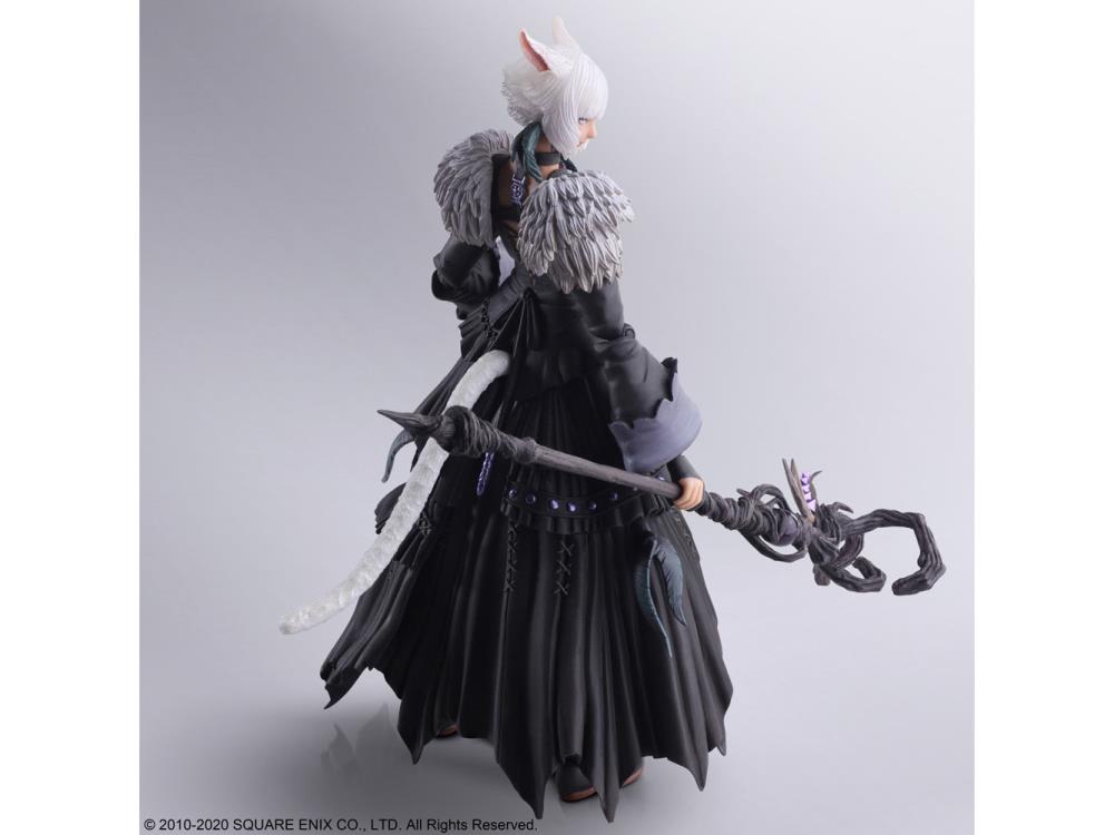 Bring Arts Final Fantasy XIV Y'shtola Action Figure - Square Enix Collectible Anime Figure for Display & Gaming Room Decor - Perfect for FFXIV Fans & Anime Collectors
