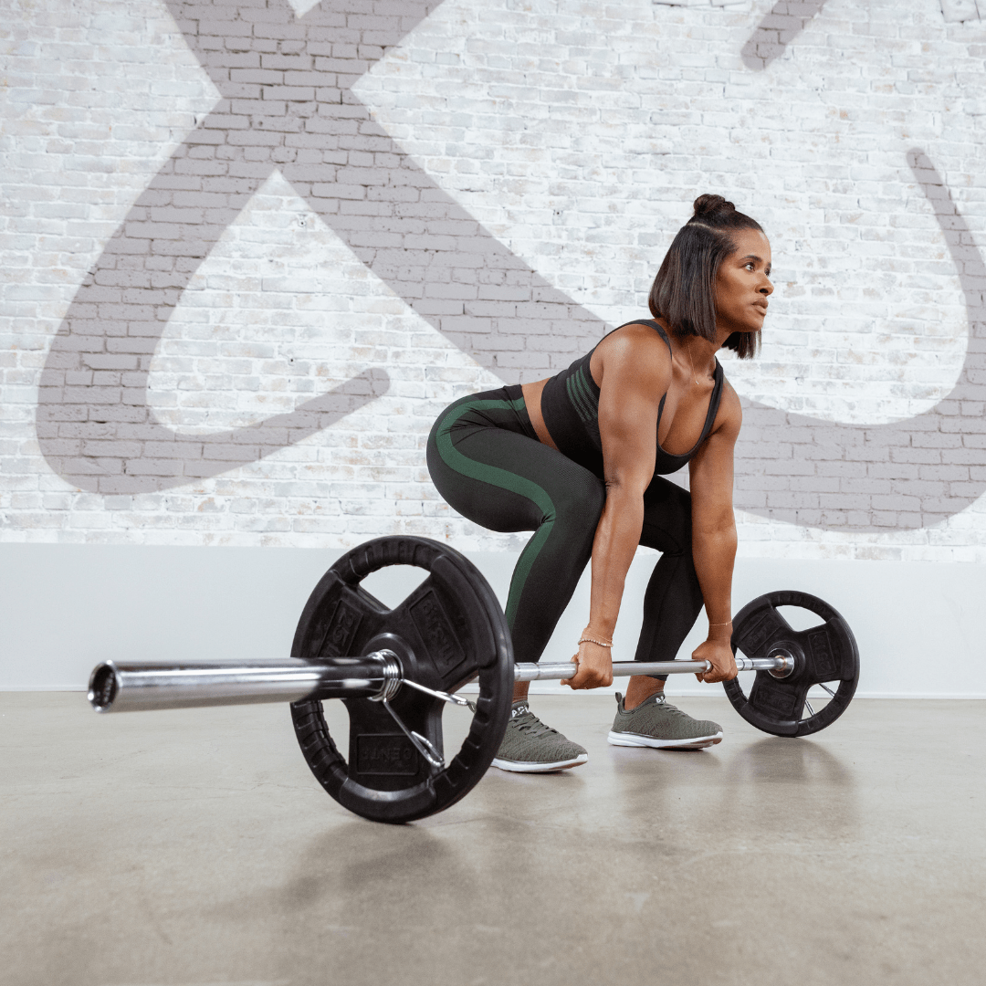 Centr 300 LB (136 KG) Olympic Weight Set with Barbell Bar Caps - Perfect for Home Gym, Strength Training & CrossFit Workouts