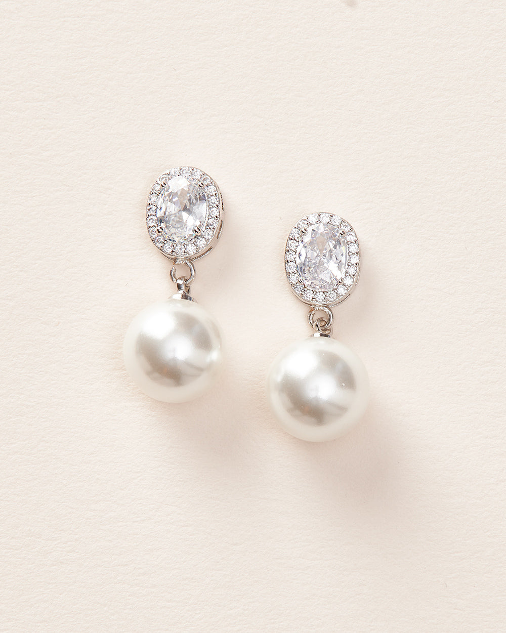 Lucia Pearl Earrings for Women - Elegant Freshwater Pearl Stud Earrings, Hypoallergenic & Comfortable - Perfect for Weddings, Parties & Everyday Wear