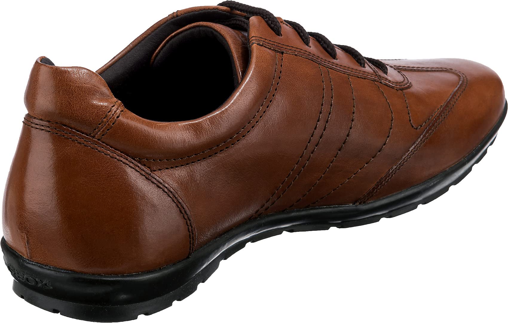 Geox Men's Breathable Oxford Shoes for Business & Casual Wear | Comfortable Leather Dress Shoes for Office, Travel & Formal Events