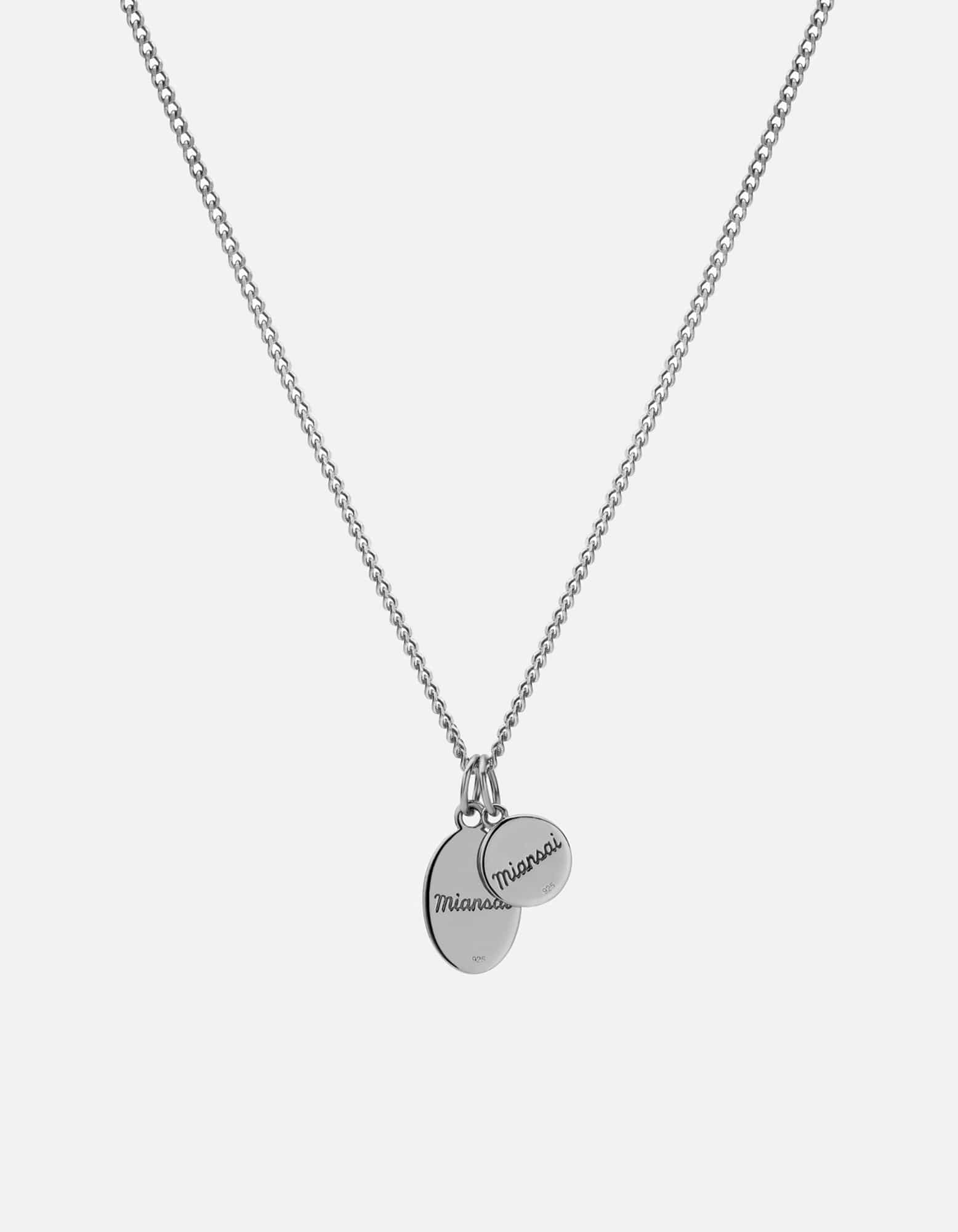 Mini St Christopher Necklace in Sterling Silver - Religious Cross Pendant for Travel Protection & Blessings - Perfect Gift for Baptism, First Communion & Everyday Wear