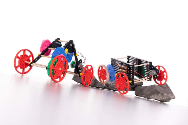 10 Pack Electric Race Car Activity Set - Fun STEM Learning Toys for Kids, Birthday Party Favors & Classroom Rewards