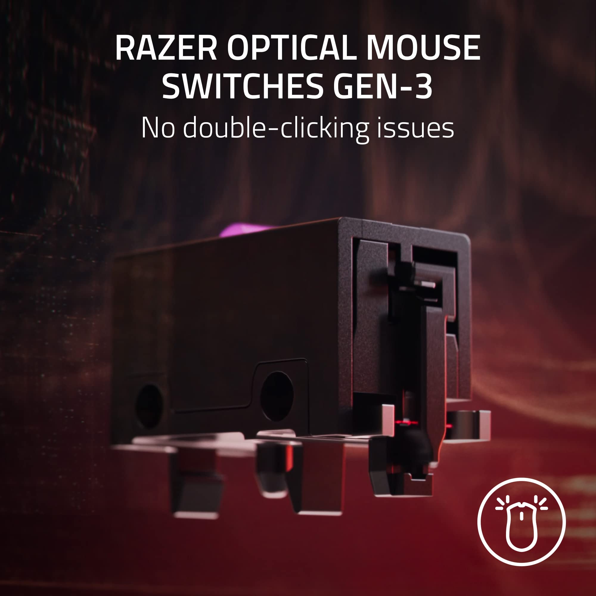 Razer Viper V2 Pro HyperSpeed Wireless Gaming Mouse - 58g Ultra Lightweight, Gen-3 Optical Switches, 30K DPI Optical Sensor, On-Mouse Controls, 90-Hour Battery, USB-C Cable - Black | Perfect for FPS, MOBA & Esports Gaming