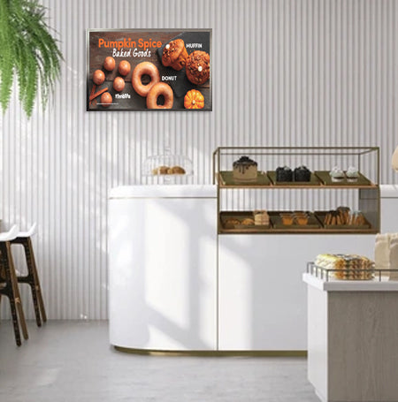 35+ Sizes Carbon Steel Poster Display Swing Frames - Quick Change Swing Open Frame for Retail Stores, Trade Shows & Home Decor