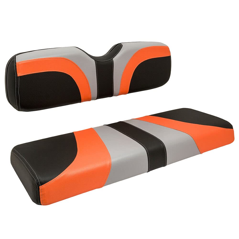Premium RED DOT Blade Front Seat Covers for Club Car DS Golf Carts (2000-2015 Models) - Durable One-Piece Seat Back Design - Perfect for Golf Courses, Resorts & Neighborhood Cruising