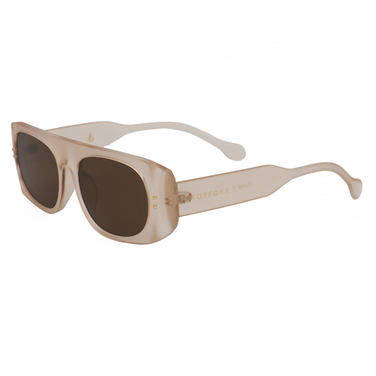 Claim It Clear Brown Prescription Glasses - Stylish & Comfortable Eyewear for Reading, Work, and Daily Use