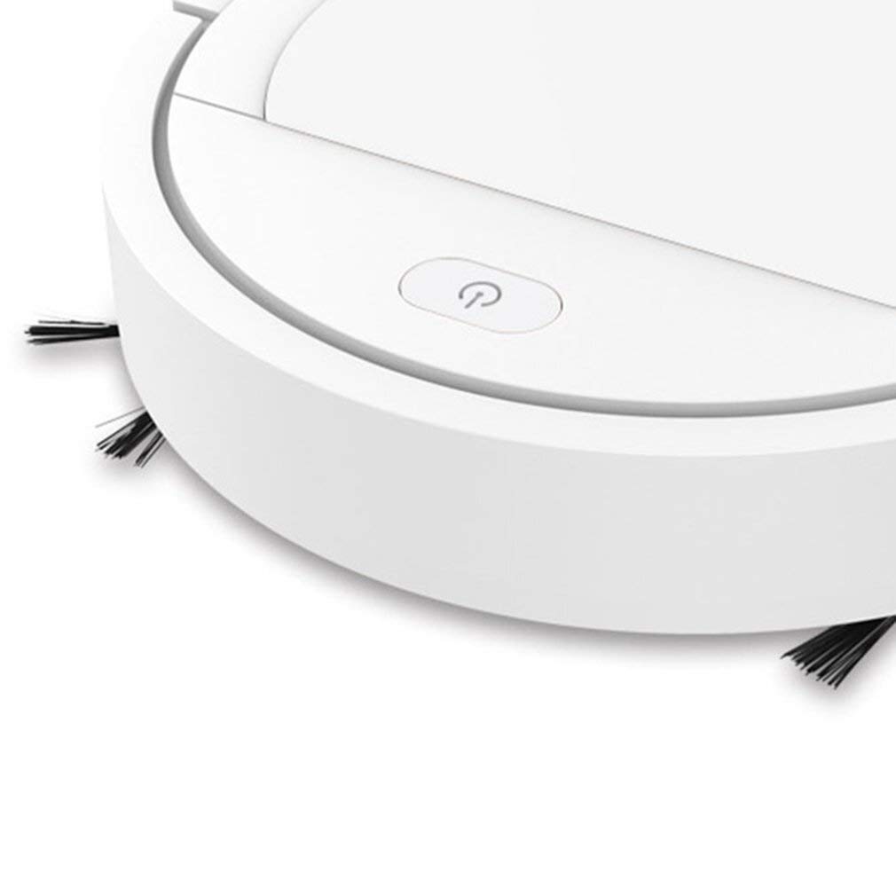 Smart Robot Vacuum Cleaner with 1800Pa Strong Suction - Large Capacity Battery, Ultra Quiet & Triple Filtration System - Gold Black - Perfect for Hardwood Floors, Carpets & Pet Hair Removal in Home Cleaning