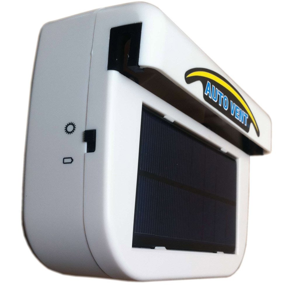 Solar Powered Car Vent Fan - 12V Auto Solar Ventilator with Adjustable Speed for Vehicle Cooling - Perfect for Hot Weather & Parked Cars