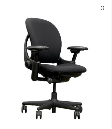 Premium Used Steelcase Leap Ergonomic Office Chair - High Back Adjustable for Home & Office Workspace Comfort
