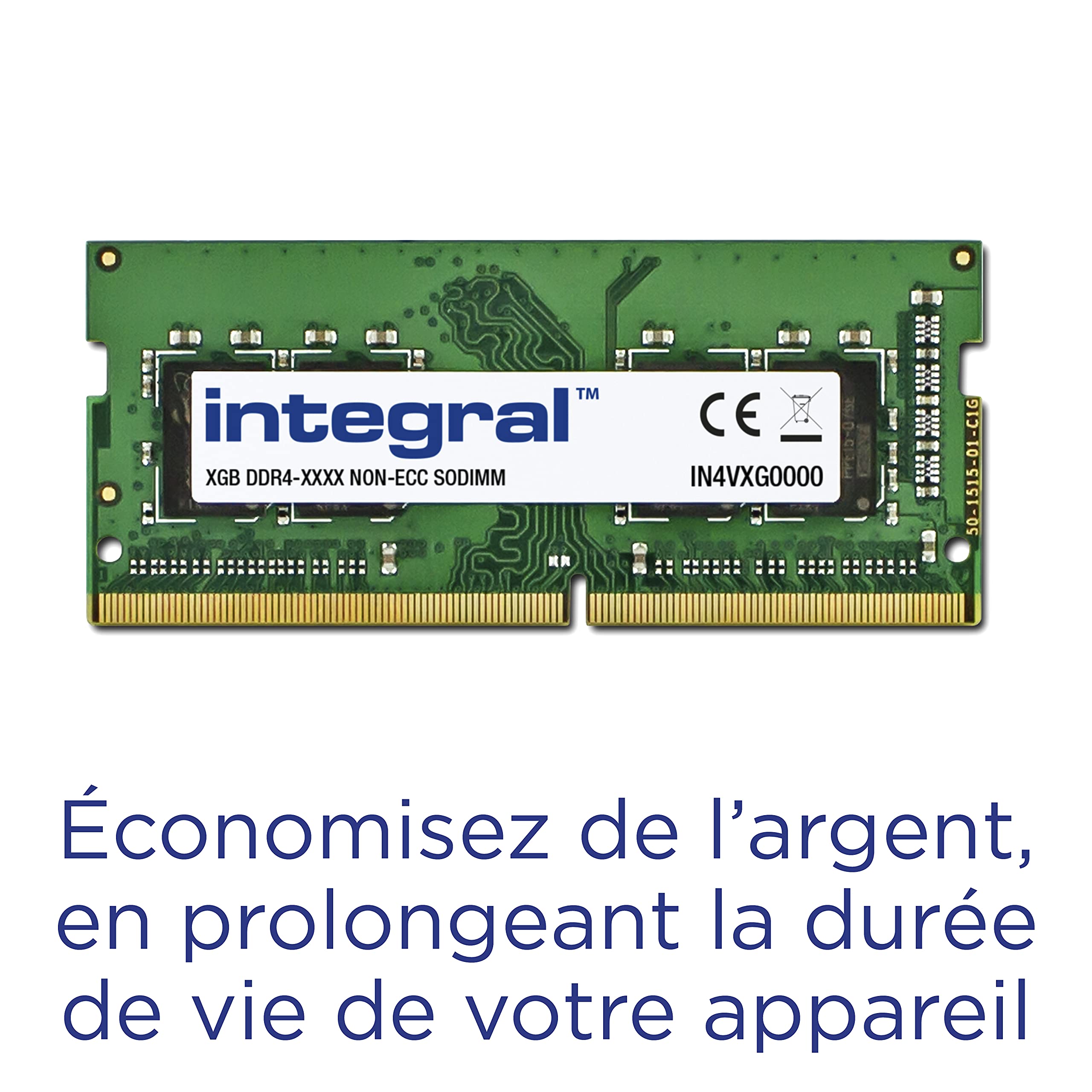 8GB DDR4 2400MHz SODIMM Laptop RAM - Upgrade Memory for MacBook, Notebook & PC - Improve Performance for Gaming, Multitasking & Video Editing
