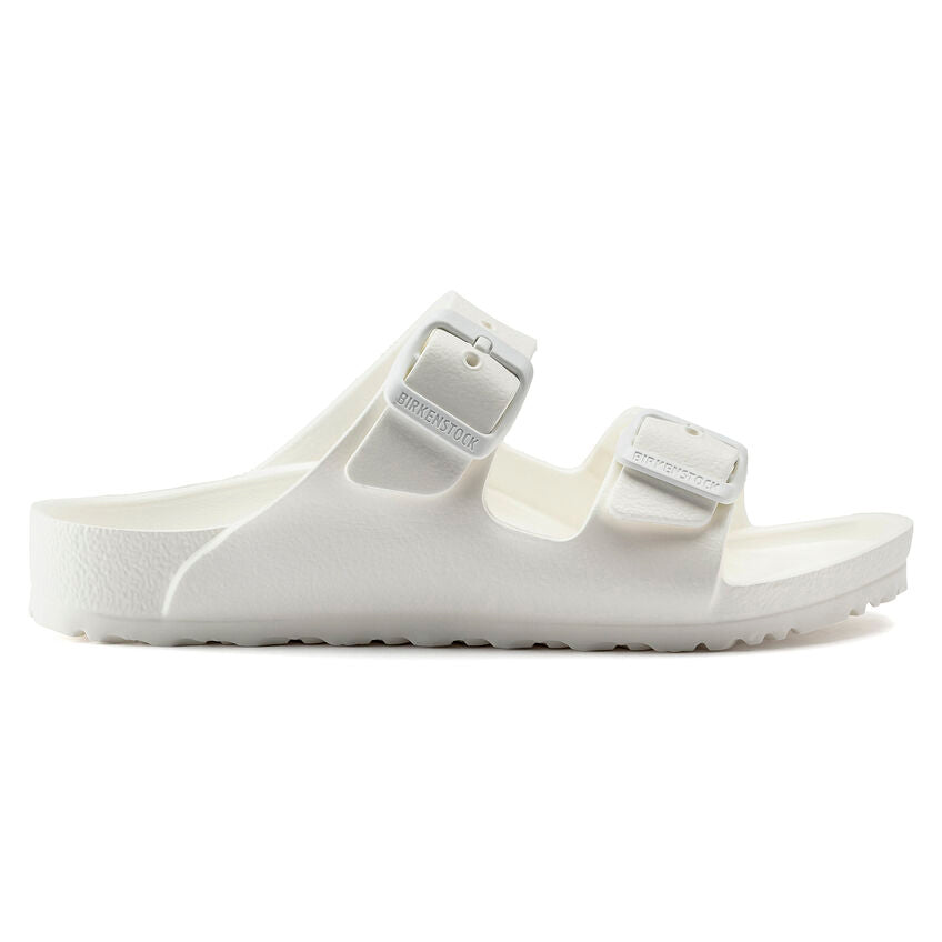 Birkenstock Kids Arizona EVA Sandals - White | Comfortable & Durable Waterproof Sandals for Boys & Girls | Perfect for Beach, Pool & Summer Outdoor Activities
