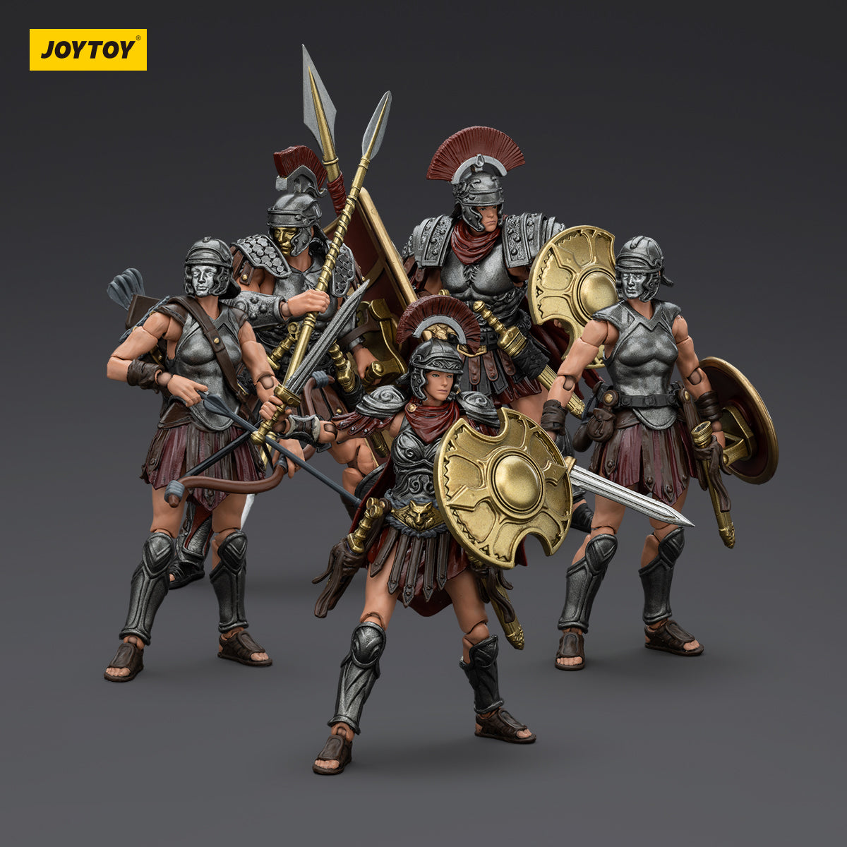 1/18 JOYTOY Roman Republic LegionX & Legionary Light Infantry Action Figure - Highly Detailed Collectible Military Model for Display & Diorama Scenes