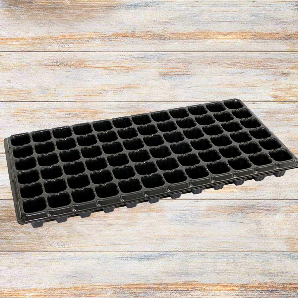 DOITOOL 10PCS 72-Hole Seed Starter Trays - Gardening & Bonsai Plant Growing Kit for Indoor/Outdoor Use
