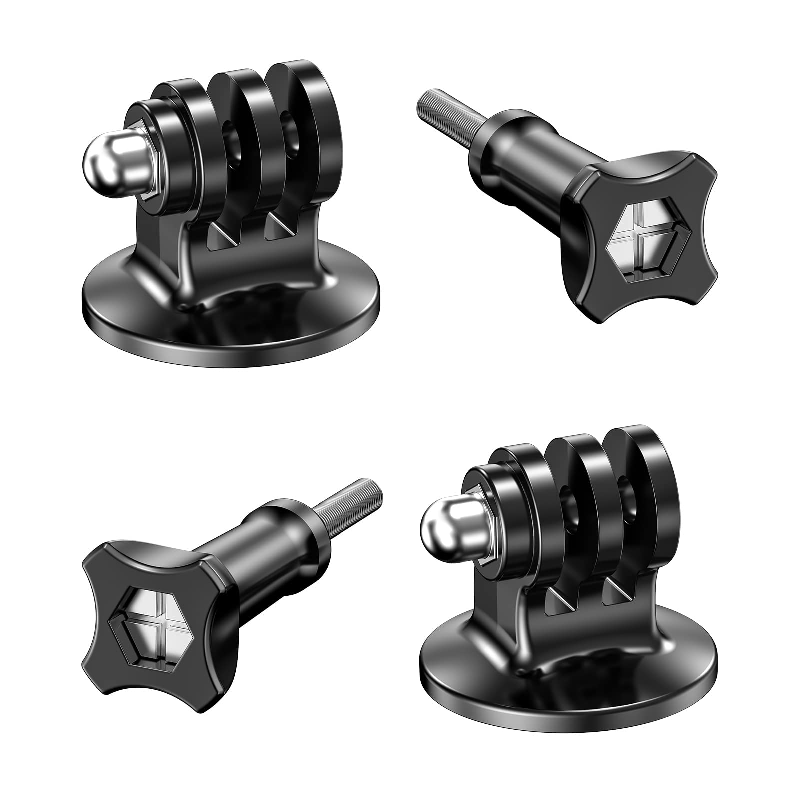 2 Pack Tripod Adapter Mount with Thumbscrew - 1/4