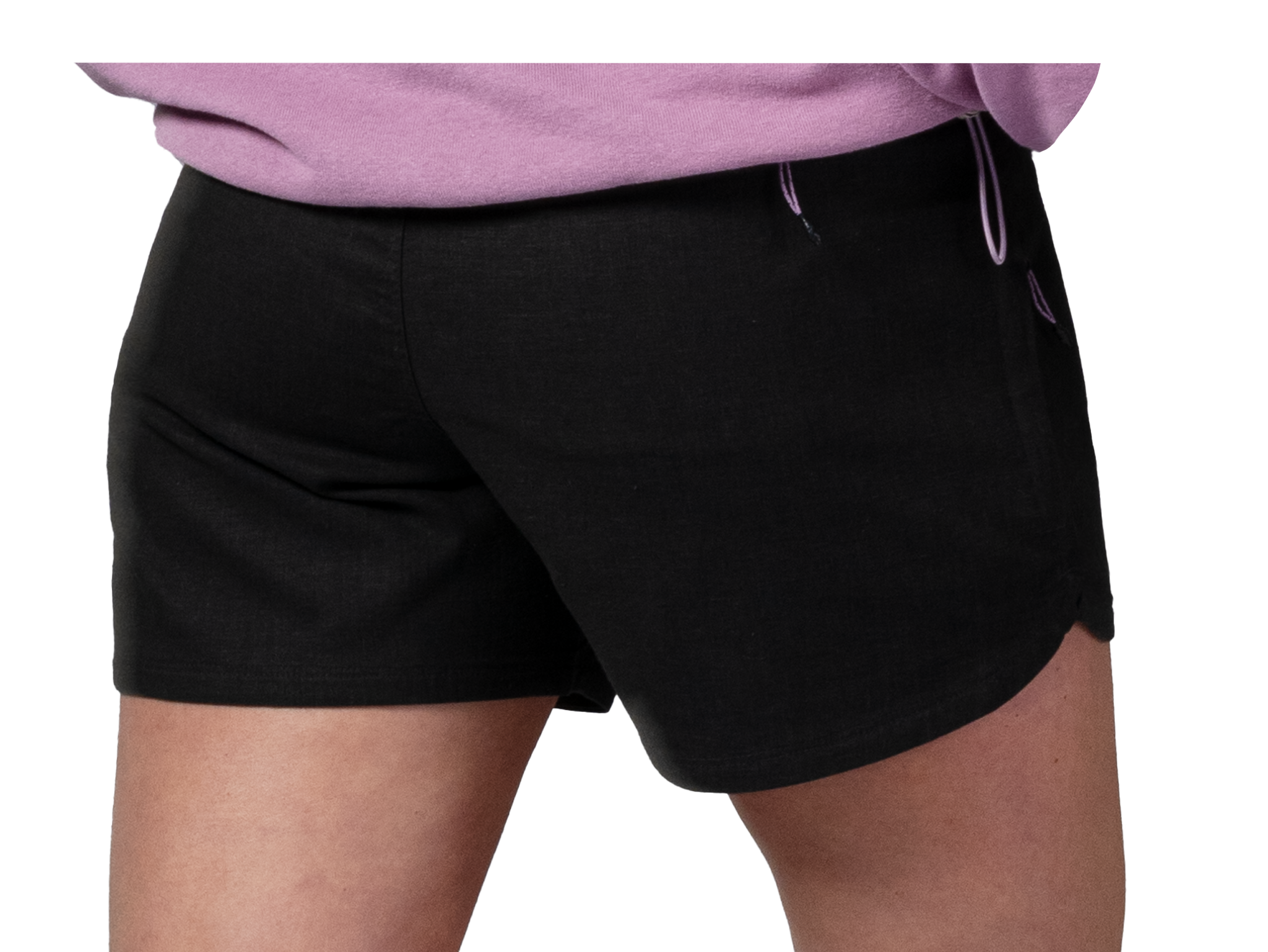 Kinisi Women's Hemp Shorts - Breathable & Comfortable Summer Casual Shorts for Yoga, Beach, and Outdoor Activities